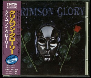 Crimson Glory Crimson Glory Japan PROMO Cd Far East Metal Syndicate – APCY-2004