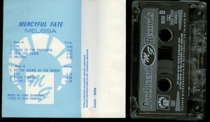 Mercyful Fate Melissa Cassette Poland MG Records Second Press back