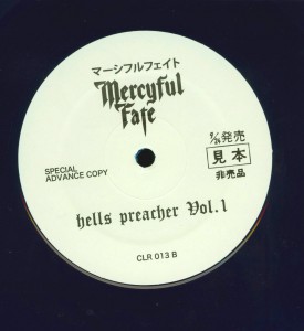 Mercyful Fate Hells Preacher Vol. 1 Dark Blue Purple Vinyl LP labels ide 2