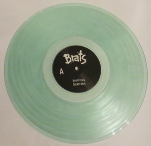 Brats Death Kiss Clear Vinyl LP side a