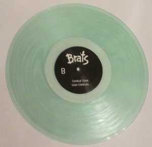 Brats Death Kiss Clear Vinyl LP side b
