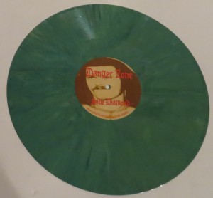Danger Zone Danger Zone Demos Lime Green LP side b