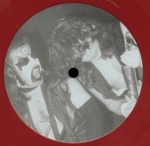 Mercyful Fate Early Sabbath Red Vinyl LP label side b
