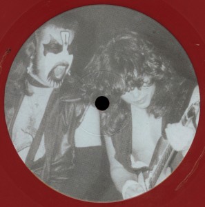 Mercyful Fate Early Sabbath Red Vinyl LP label side d