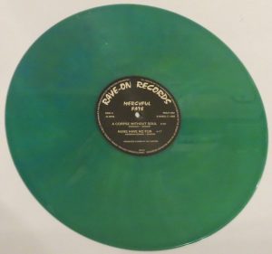 Mercyful Fate Mini LP 2001 Bootleg Bright Green side a