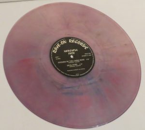 Mercyful Fate Mini LP 2001 Bootleg Pink Dark Pink Blue side a
