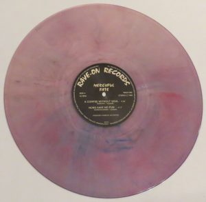 Mercyful Fate Mini LP 2001 Bootleg Pink Dark Pink Blue side b