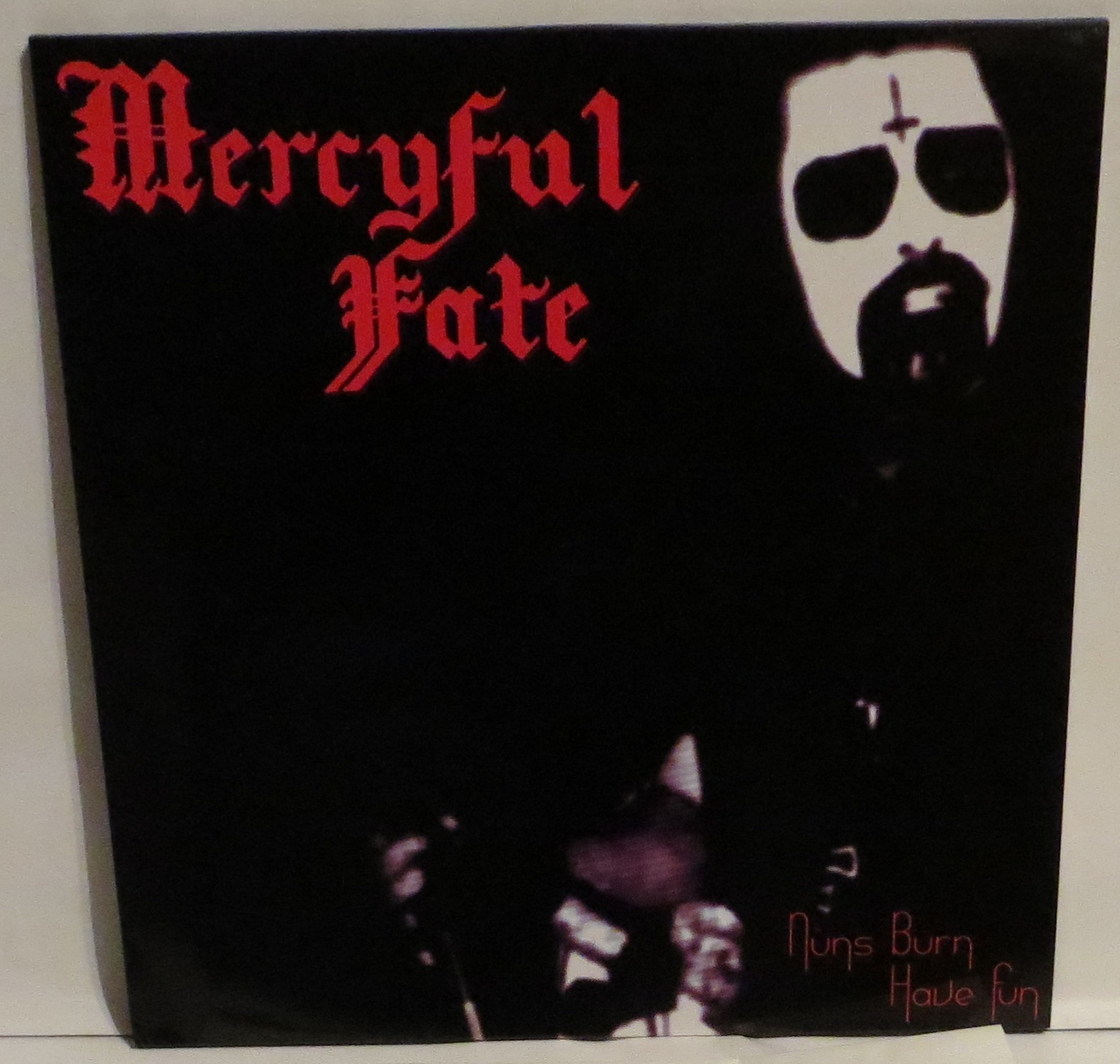 Mercyful Fate Nuns Burn Have Fun Test Pressing LP