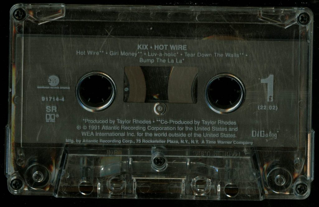 Kix Hot Wire Cassette